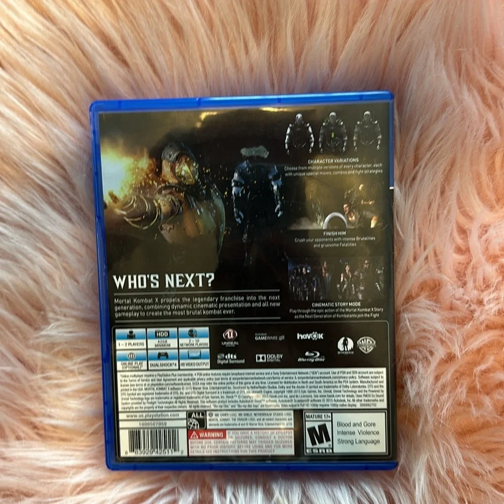 Mortal Kombat X PlayStation 4 Video Game